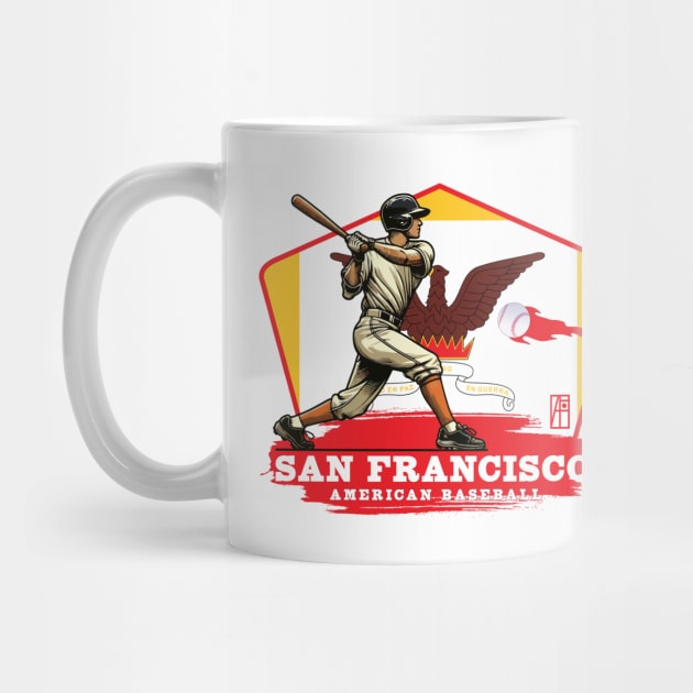 USA - American BASEBALL - San Francisco - Baseball home - San Francisco baseball by ArtProjectShop